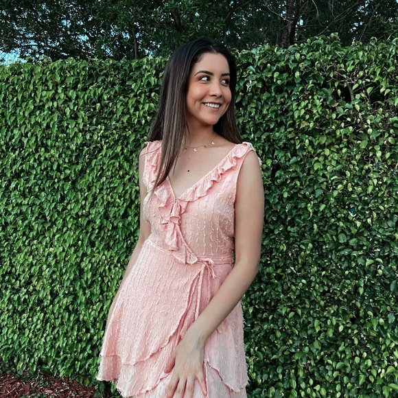 Smell the Roses Blush Dress - Picture 2 of 5